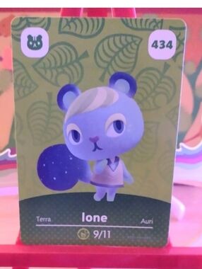 IONE Animal Crossing Amiibo Cards Nintendo Girl Boy Teen Boy Men Women